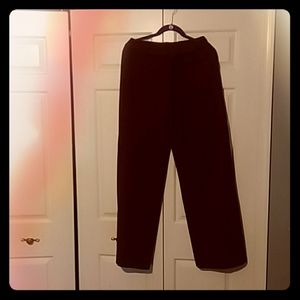 Burgundy wide leg pants. SZ 1X